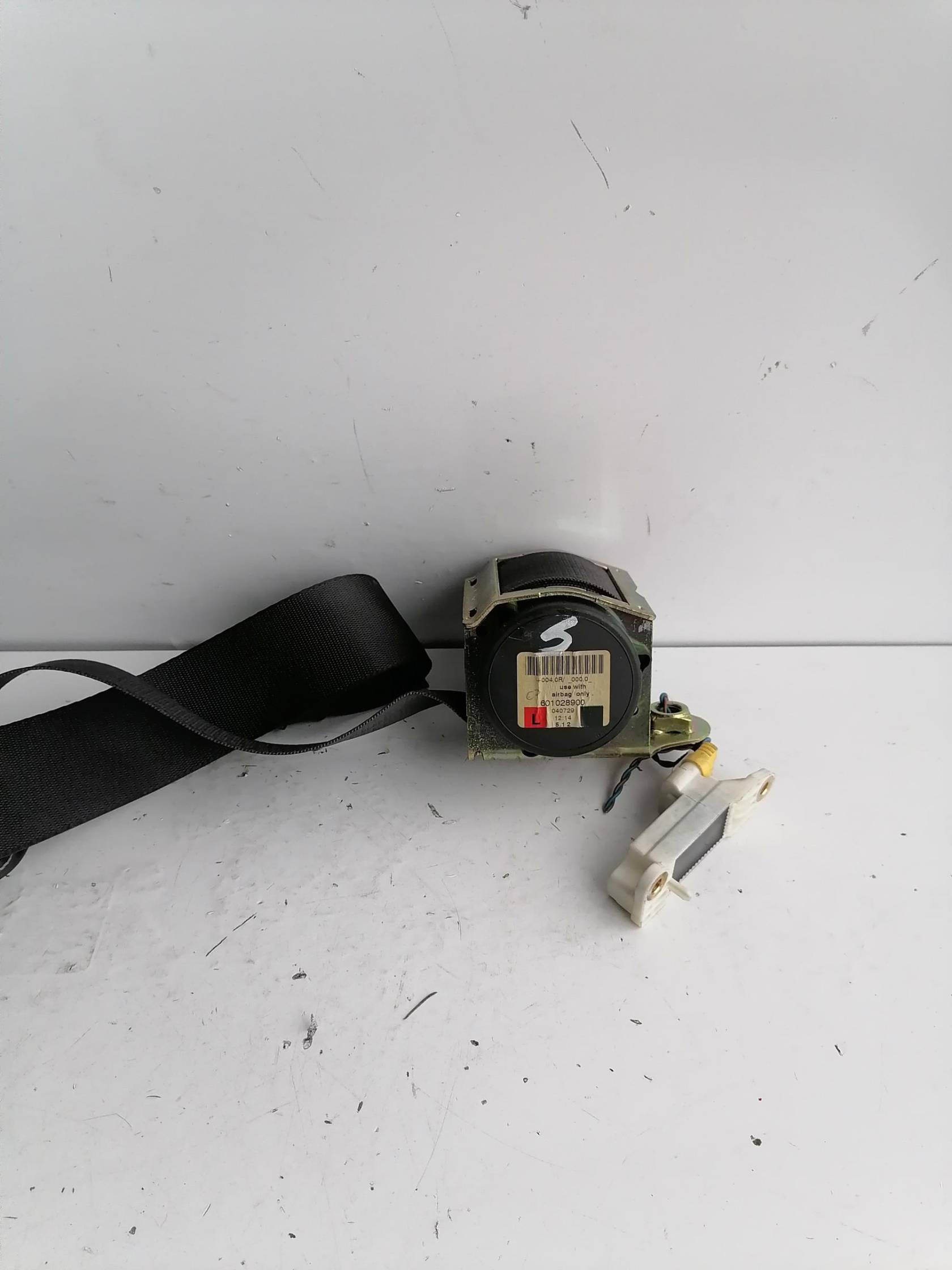 Cintura di sicurezza ant. sx.